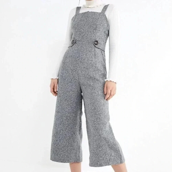 Sage the Label Square Neck Cropped Jumpsuit - Picture 1 of 8